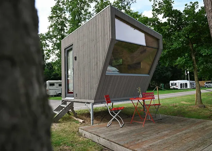 Sleep Space 1 - Tiny Spot Friesland Сasa de vacaciones Schortens