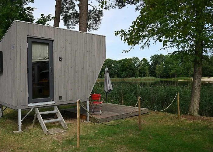 Sleep Space 1 - Tiny Spot Friesland Сasa de vacaciones Schortens